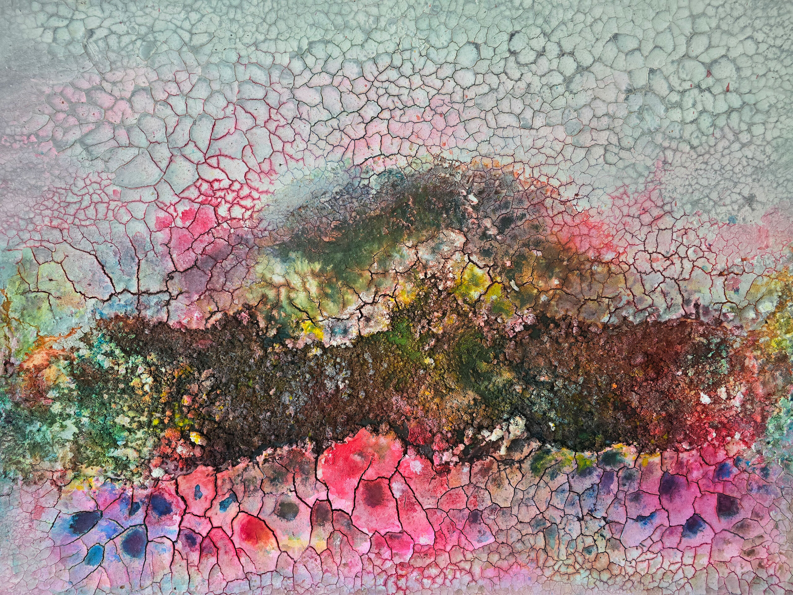 Carolines Lebensfarben 120 cm x 100 cm, 2025
